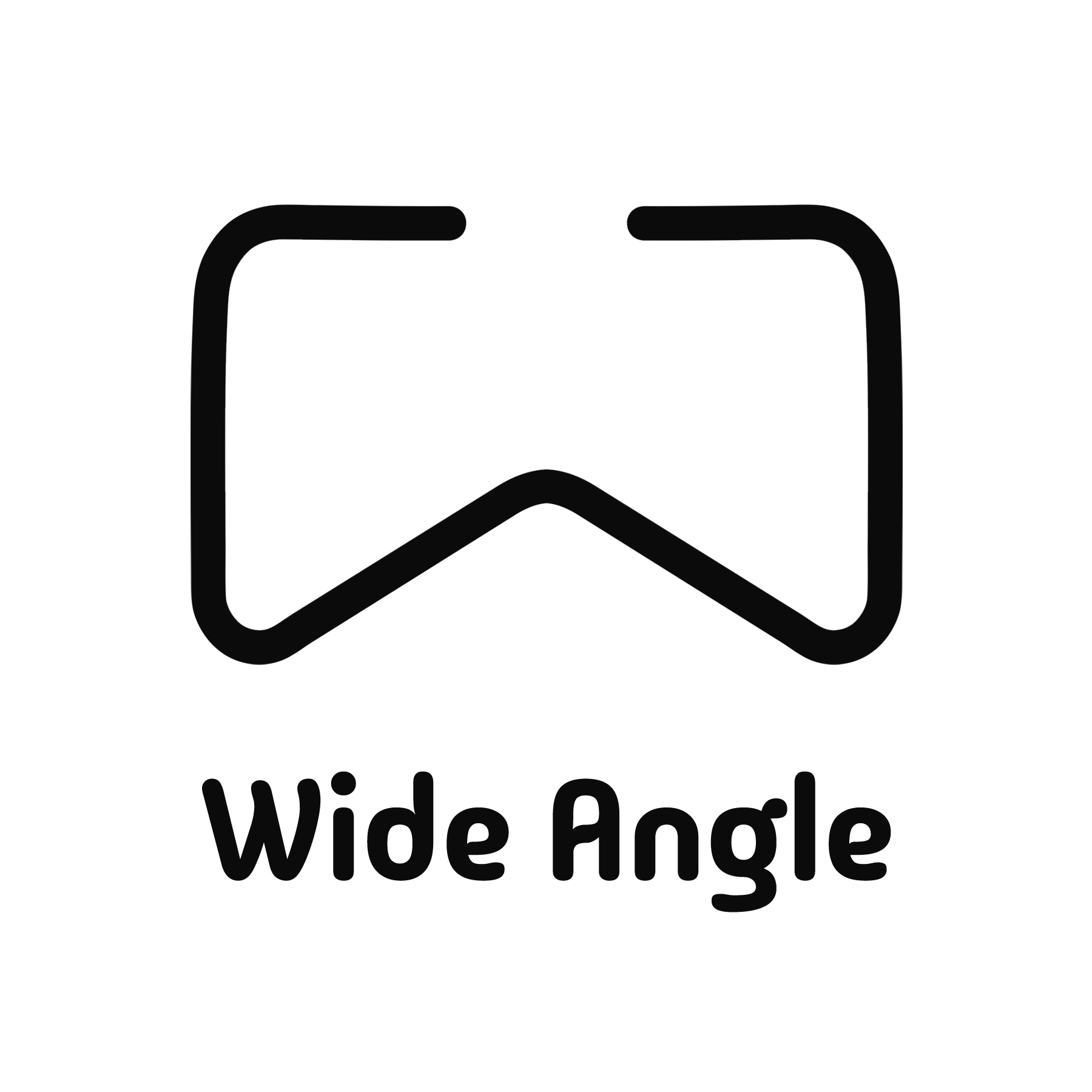 Black Logo wide angle